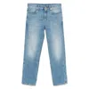 Brunello Cucinelli Denim Straight-leg Jeans In Blue