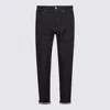 Brunello Cucinelli Jeans Blue And Green In Black