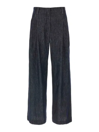 BRUNELLO CUCINELLI JEANS BOOT-CUT - AZUL