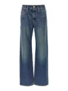 Brunello Cucinelli Authentic Denim Column Jeans With Monili