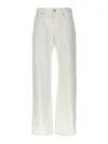 Brunello Cucinelli White Contemporary Loose Jeans In White
