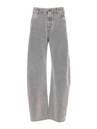 Brunello Cucinelli Jeans In Gris