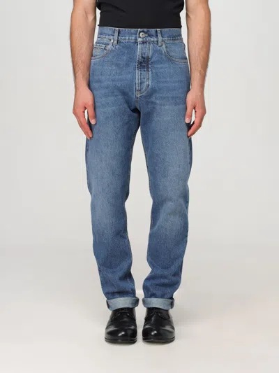 Brunello Cucinelli Jeans  Men Color Blue