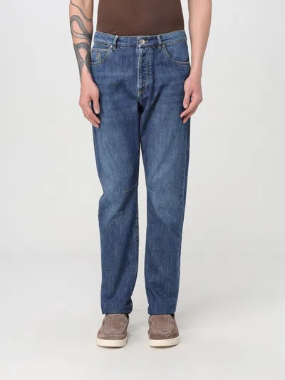Brunello Cucinelli Jeans  Men Color Denim