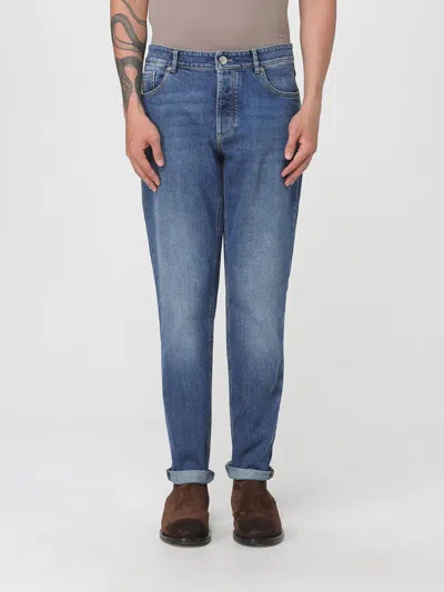 Brunello Cucinelli Jeans  Men Color Denim In Blue