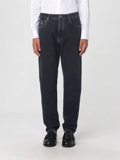 Brunello Cucinelli Jeans  Men Color Denim In Blue