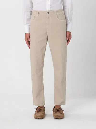 Brunello Cucinelli Jeans  Men Color Grey In Neutral