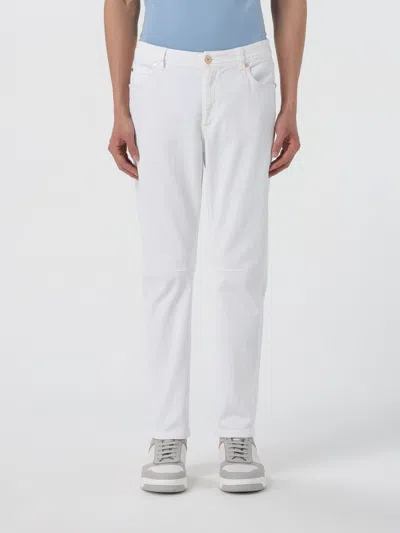 Brunello Cucinelli Jeans  Men Color White