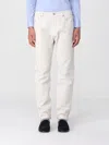 Brunello Cucinelli Jeans  Uomo Colore Panna In White