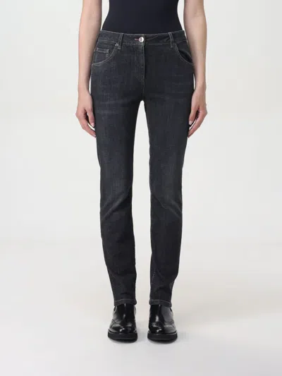 Brunello Cucinelli Jeans  Damen Farbe Schwarz