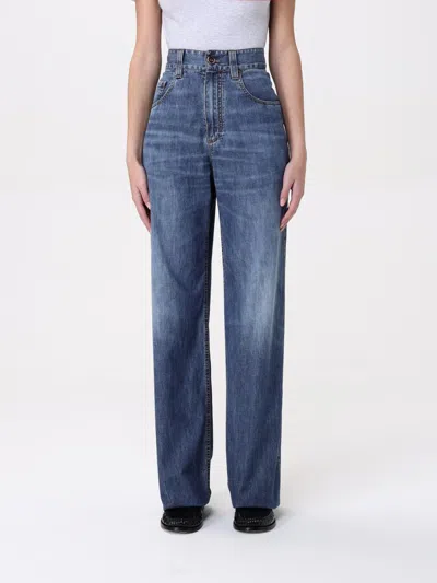 Brunello Cucinelli Jeans  Woman Color Blue