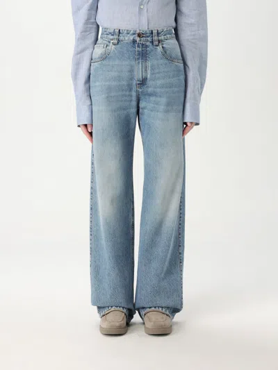 Brunello Cucinelli Jeans  Woman Color Blue
