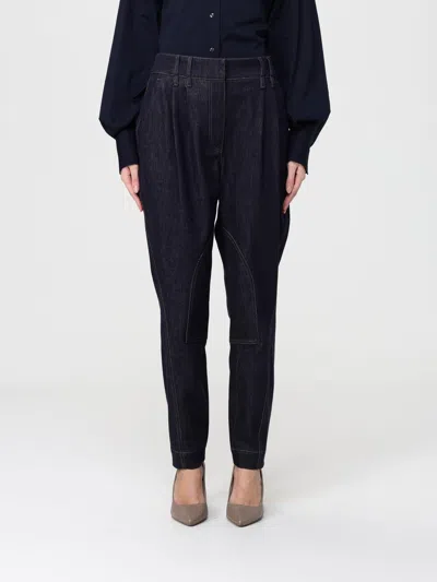 Brunello Cucinelli Jeans  Woman Color Blue