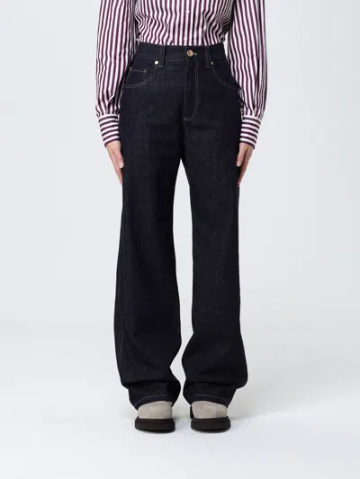 Brunello Cucinelli Jeans  Woman Color Blue