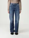 Brunello Cucinelli Jeans  Woman Color Blue In Black