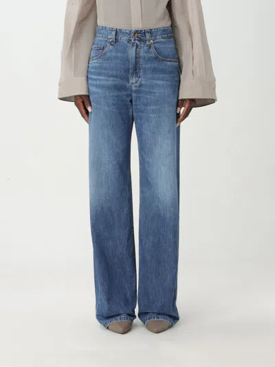 Brunello Cucinelli Jeans  Woman In Denim