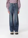Brunello Cucinelli Jeans  Woman Color Denim In Blue