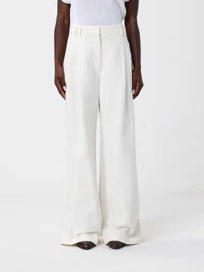 Brunello Cucinelli Jeans Woman  In White