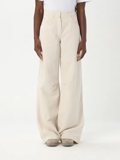 Brunello Cucinelli Jeans  Woman Color White