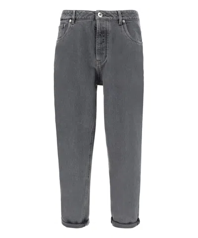 Brunello Cucinelli Jeans In Grey