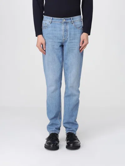 Brunello Cucinelli Jeans Men  In Black