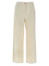 Brunello Cucinelli Denim Pants In White