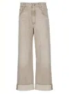 Brunello Cucinelli Jeans In Neutral