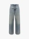 Brunello Cucinelli Logo Patch Straight Leg Jeans For Women