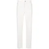 Brunello Cucinelli Men Dyed Denim Trousers Jeans In White