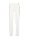 Brunello Cucinelli Men Dyed Denim Trousers Jeans In White