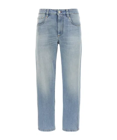 BRUNELLO CUCINELLI BRUNELLO CUCINELLI MID-RISE STRAIGHT LEG JEANS