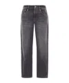 Brunello Cucinelli Jeans With Belt Loops In Black