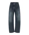 Brunello Cucinelli Relaxed Fit Denim Trousers In Blue