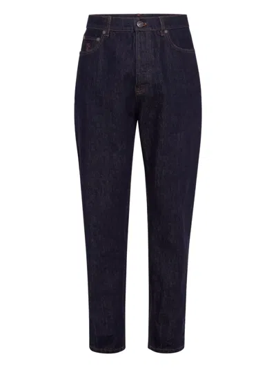 BRUNELLO CUCINELLI JEANS WITH EMBROIDERY