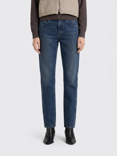 Brunello Cucinelli Straight Jeans In Blue