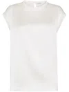 Brunello Cucinelli Silk Satin Top