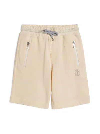 Brunello Cucinelli Kids' Jersey Bermuda Shorts