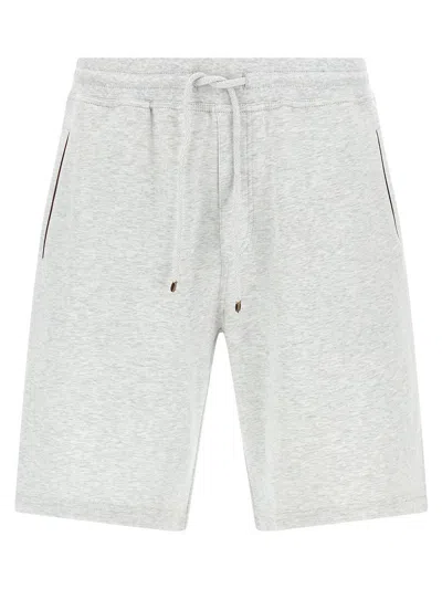 BRUNELLO CUCINELLI BRUNELLO CUCINELLI JERSEY BERMUDA SHORTS