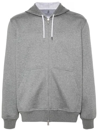 BRUNELLO CUCINELLI JERSEY HOODIE