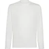 Brunello Cucinelli T-shirt Crew Neck Long Sleeves In White