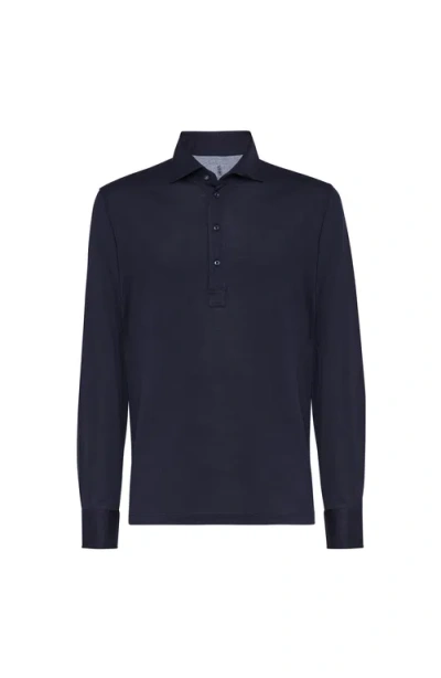 BRUNELLO CUCINELLI BRUNELLO CUCINELLI JERSEY POLO SHIRT