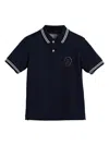 Brunello Cucinelli Jersey Polo Shirt In Blue