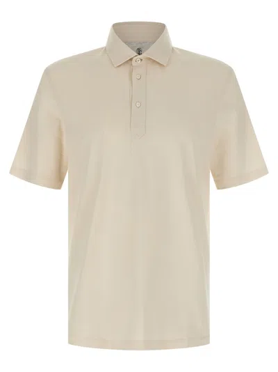 BRUNELLO CUCINELLI JERSEY POLO SHIRT