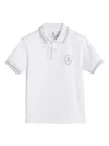 Brunello Cucinelli Jersey Polo Shirt In White