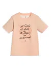 Brunello Cucinelli Jersey T-shirt In Orange