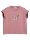 Brunello Cucinelli Jersey T-shirt In Pink
