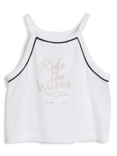 Brunello Cucinelli Kids' Jersey Top