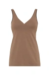 Brunello Cucinelli Jersey Top In Multicolor