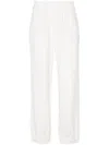 Brunello Cucinelli Jogginghose Mit Stretchbund In White