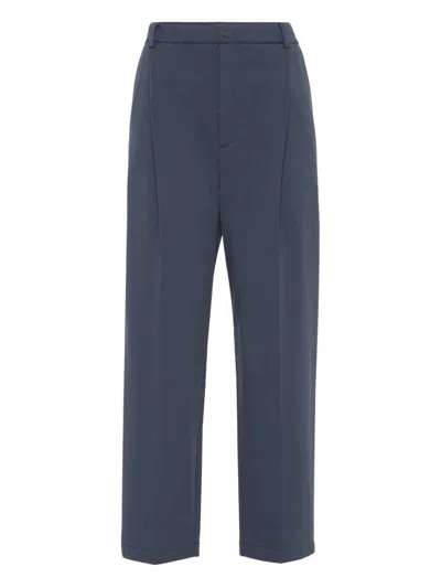 BRUNELLO CUCINELLI JERSEY TROUSERS